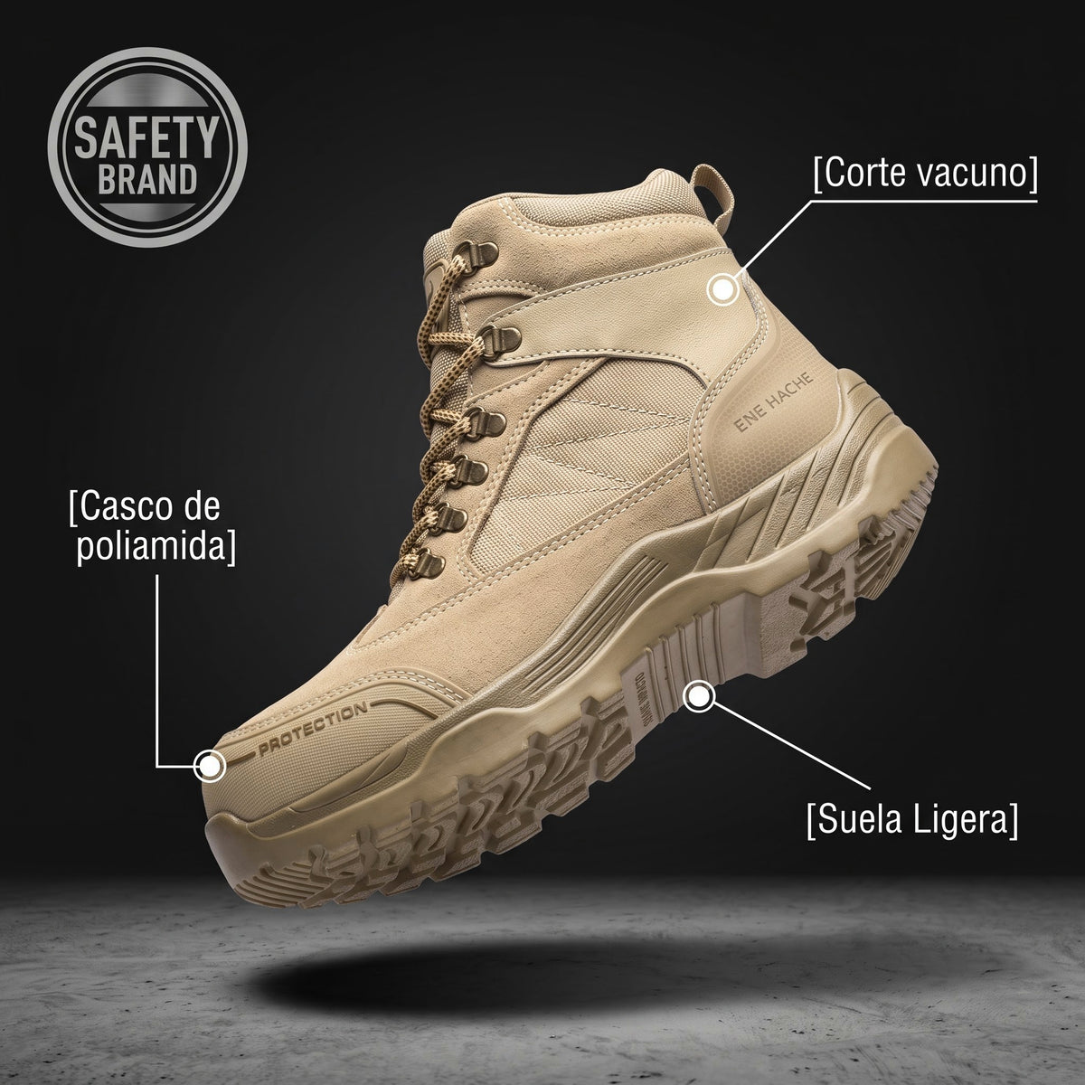 ENE HACHE Bota de seguridad