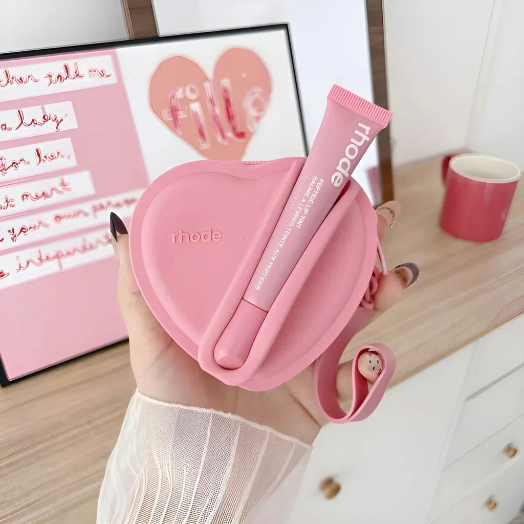 Monedero Corazón de Silicón Porta-Gloss Rhode