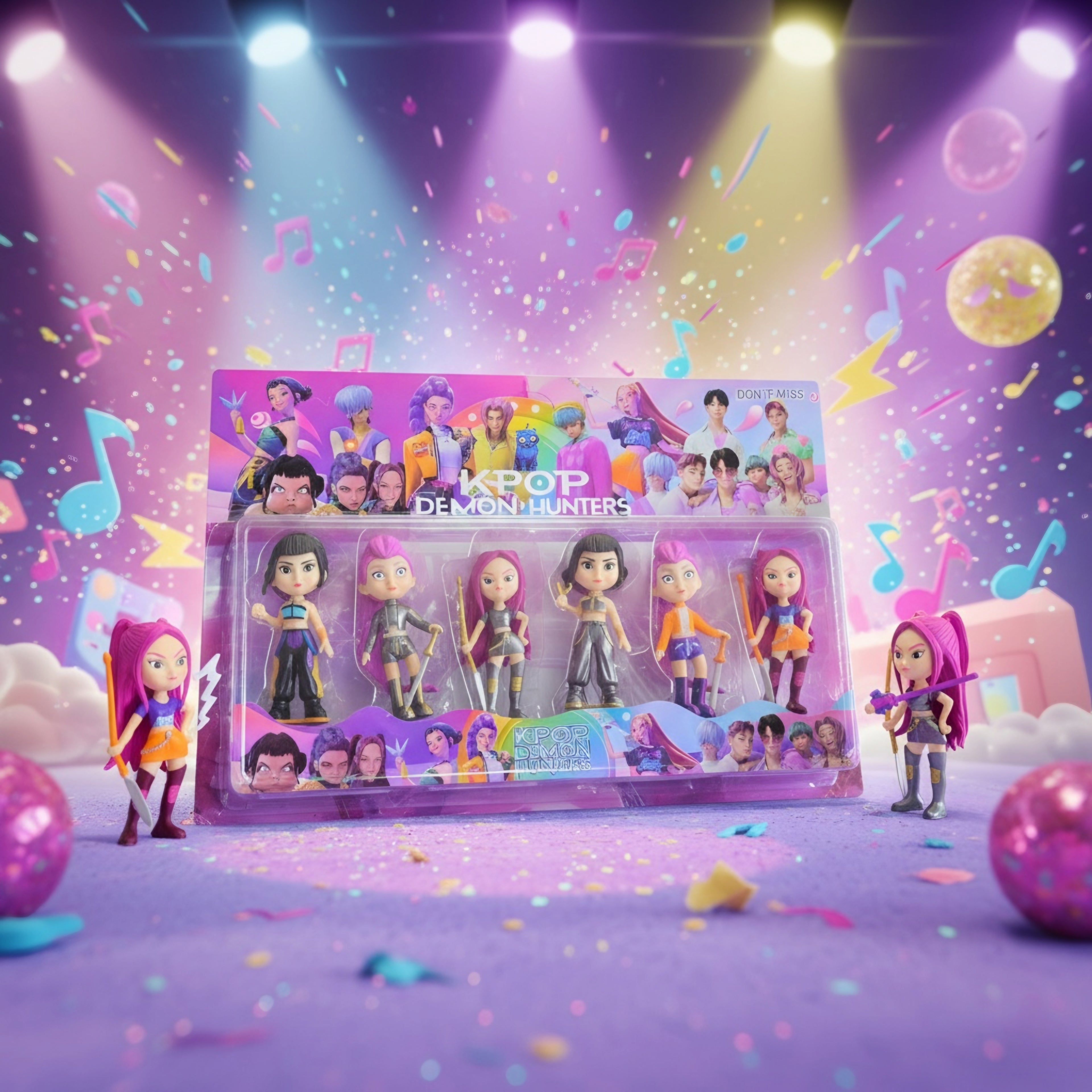 Set de Muñecas K-POP Demon Hunters