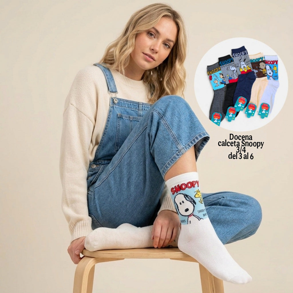Calcetas Snoopy
