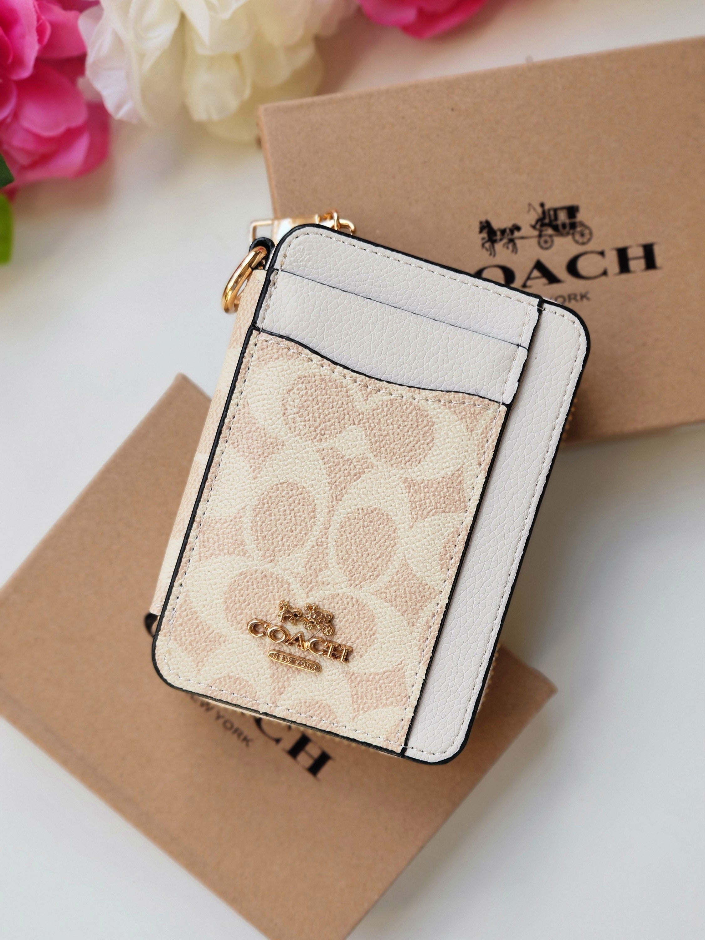 Zip Card Tarjetero Coach