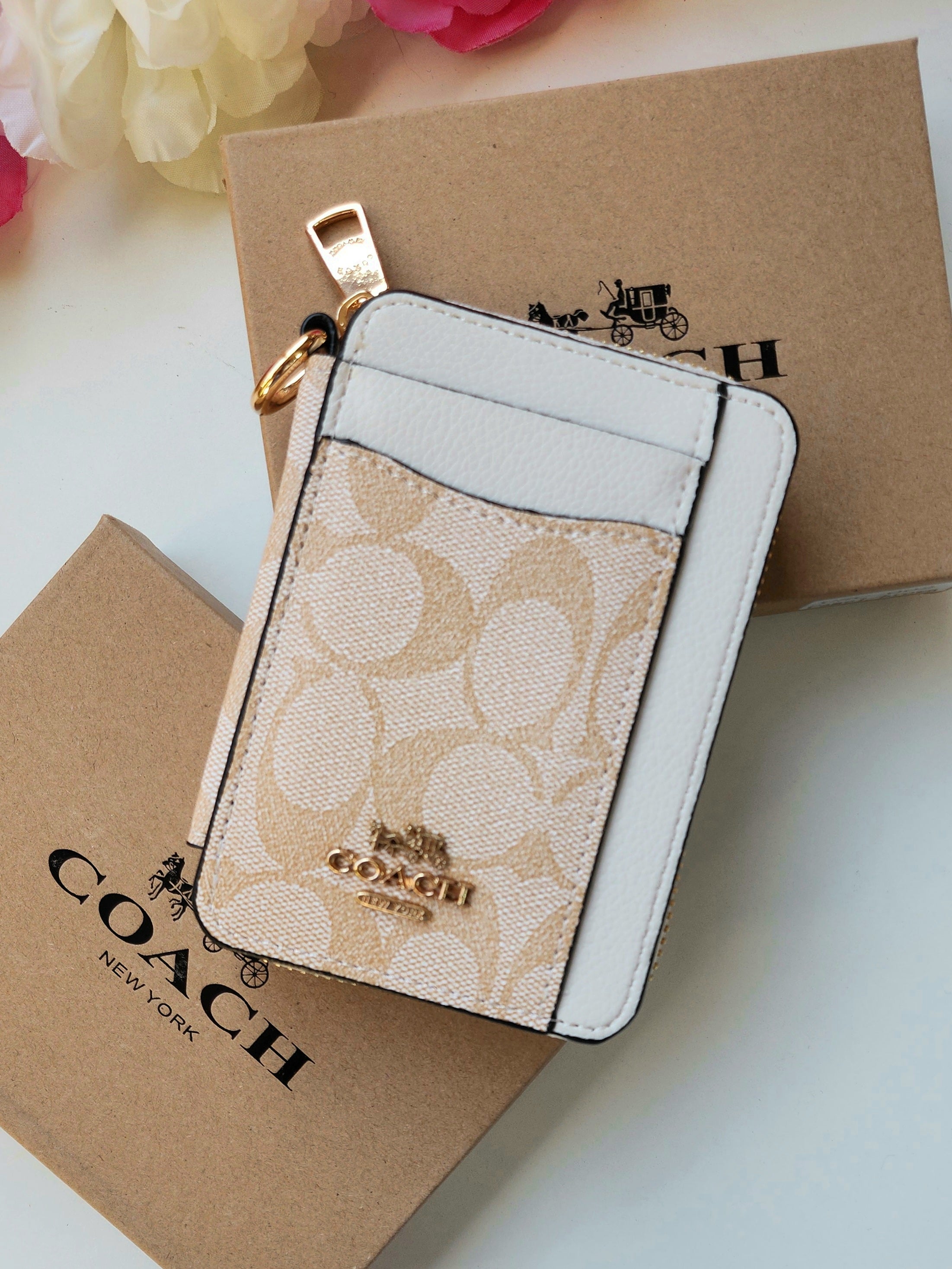 Zip Card Tarjetero Coach