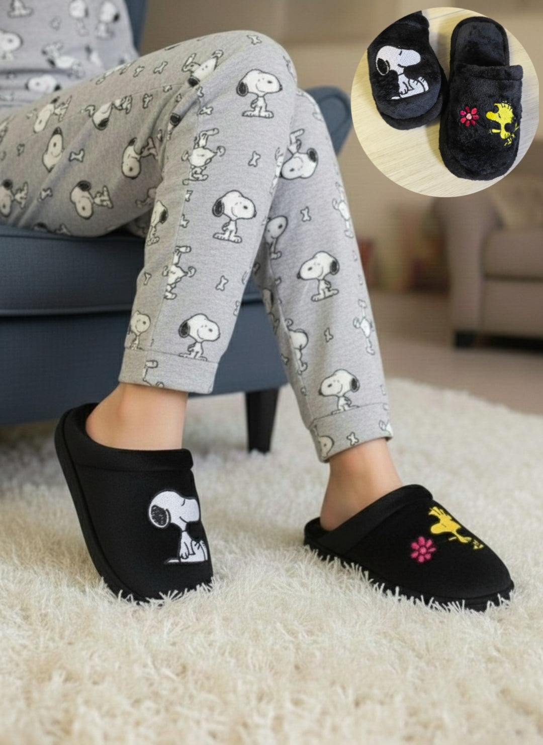 Pantufla Snoopy