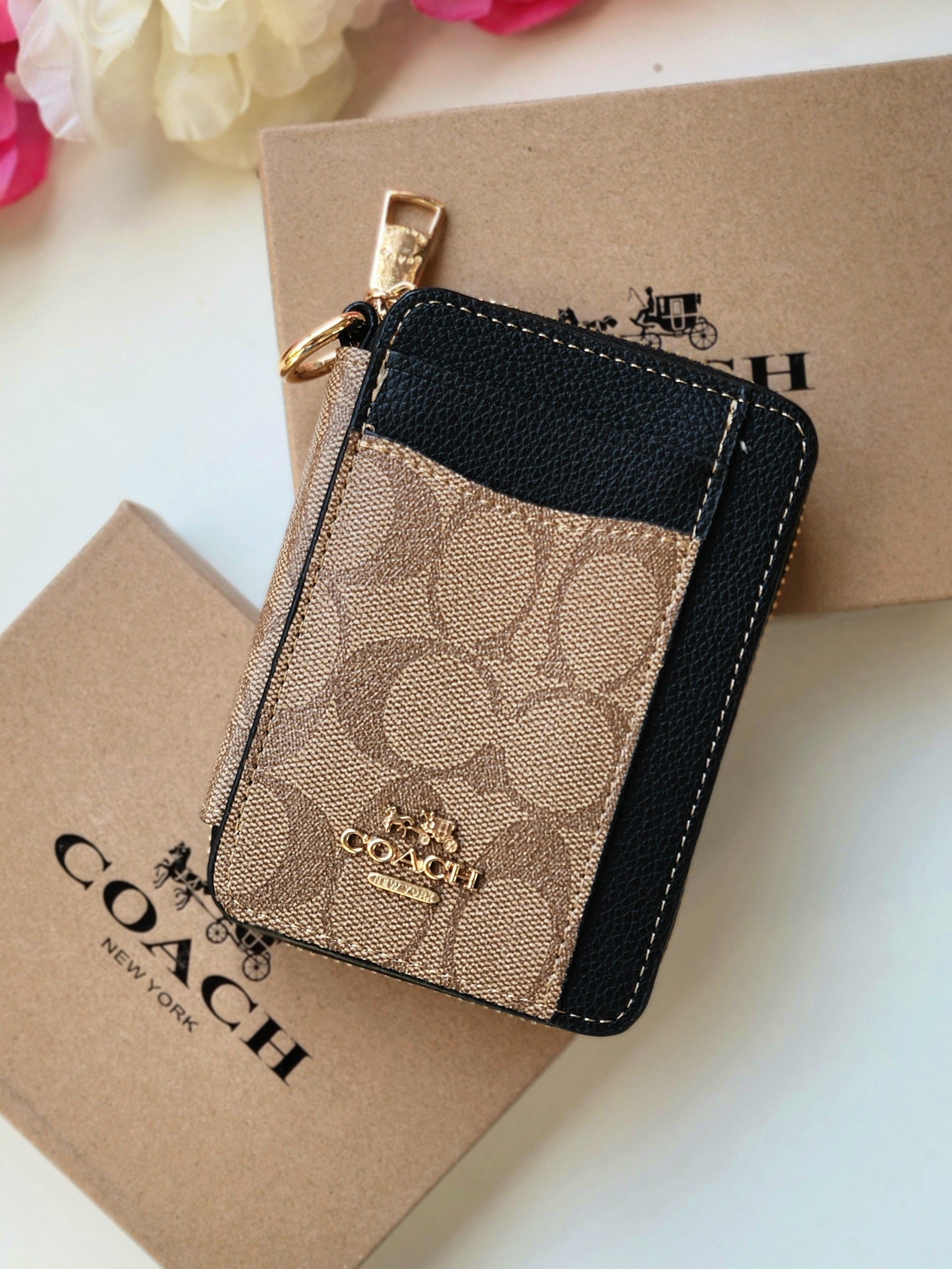 Zip Card Tarjetero Coach