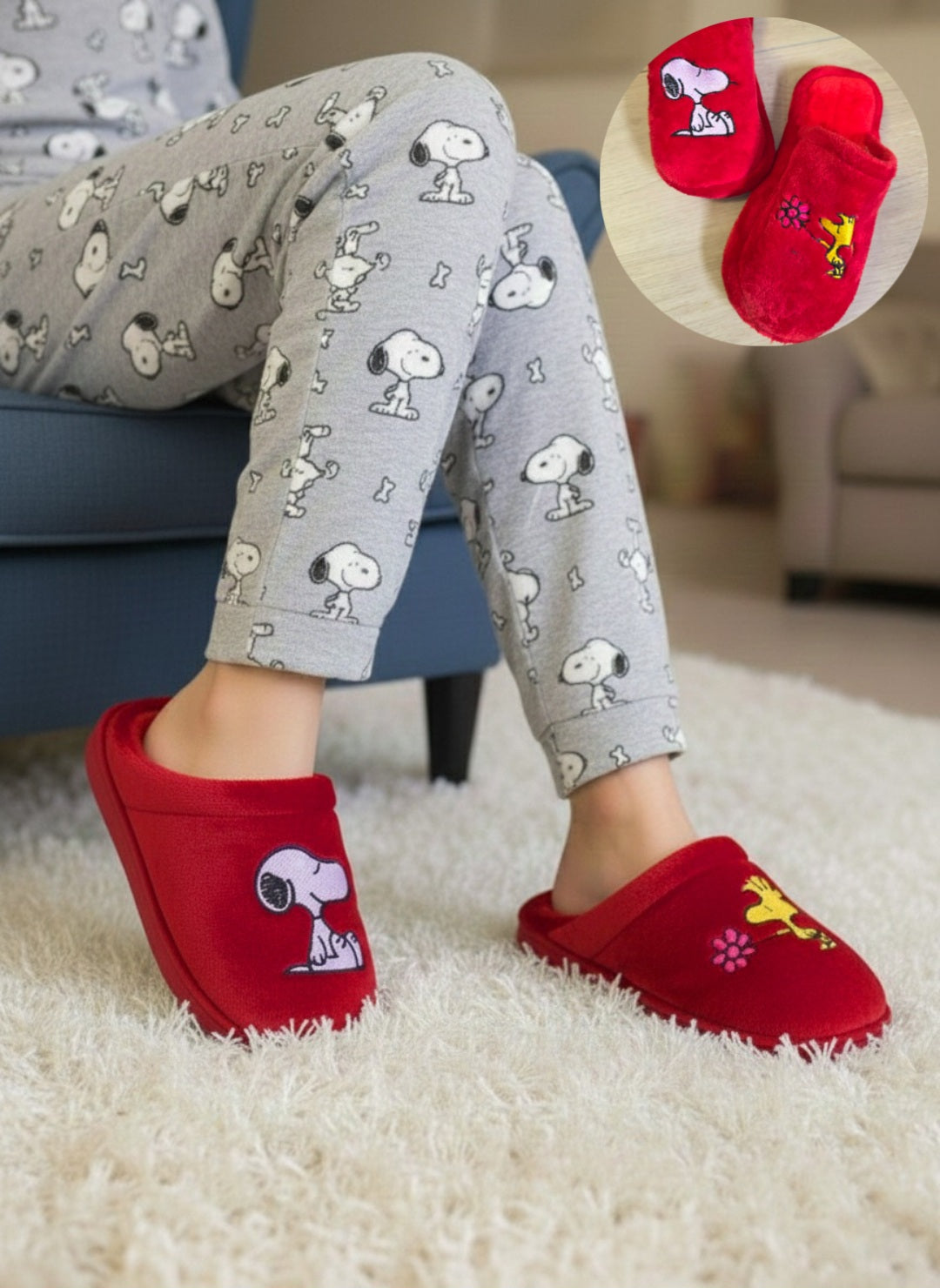 Pantufla Snoopy