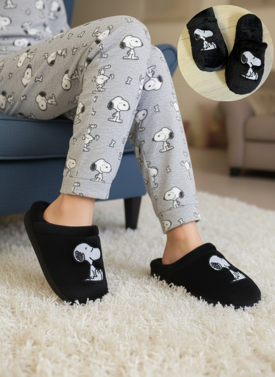 Pantufla Snoopy